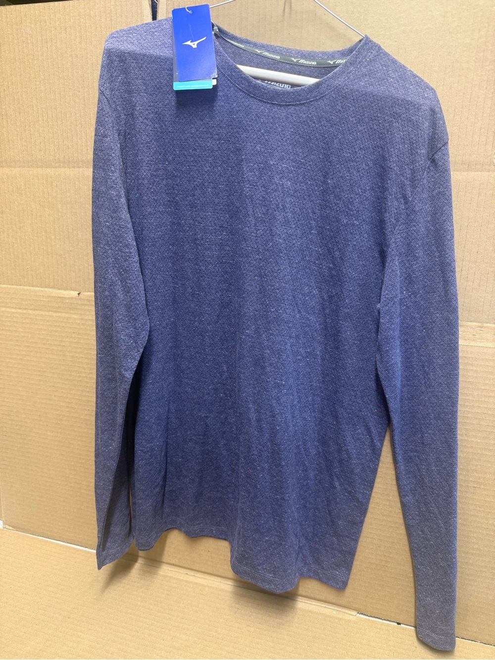 New Mizuno Performance Long Sleeve Shirt